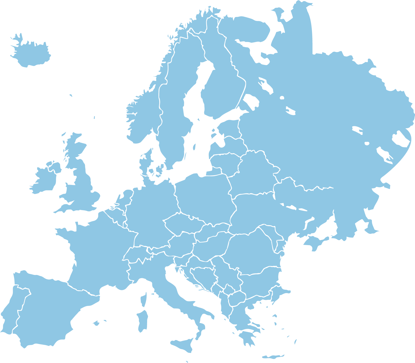 europe map