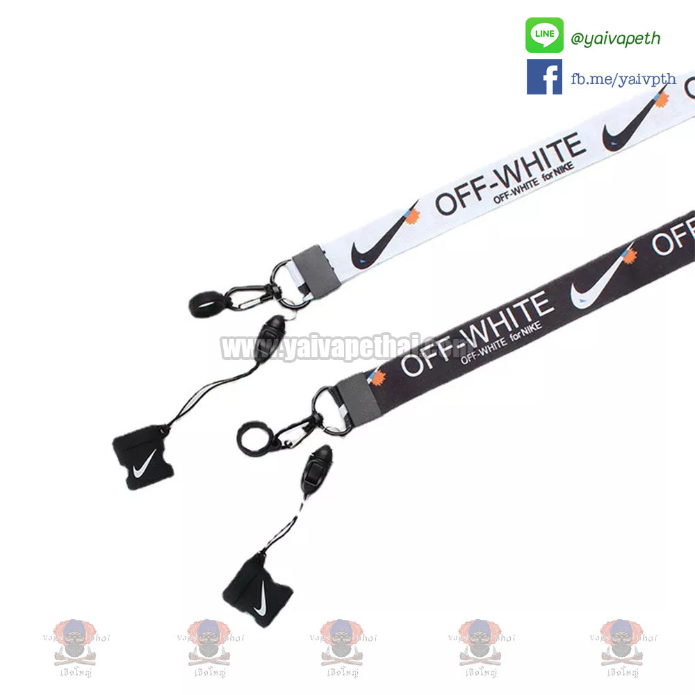 nike x off white lanyard