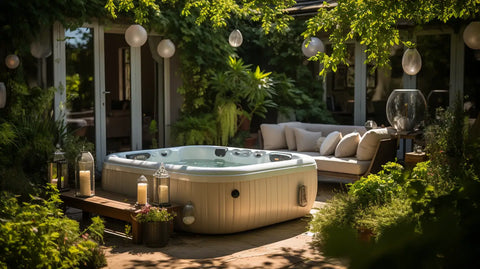 Creating a Backyard Oasis: Innovative Inflatable Hot Tub Garden Designs