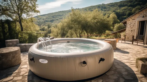 soft body inflatable hot tub
