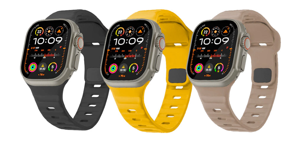 Evebands Fors Silicone Apple watch Bands