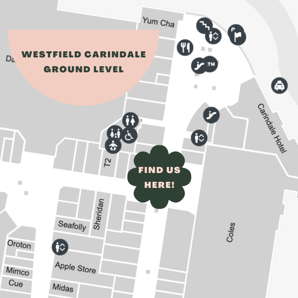 The Market Folk Westfield Carindale Pop Up Map