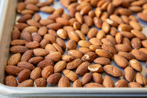 how to roasted almonds