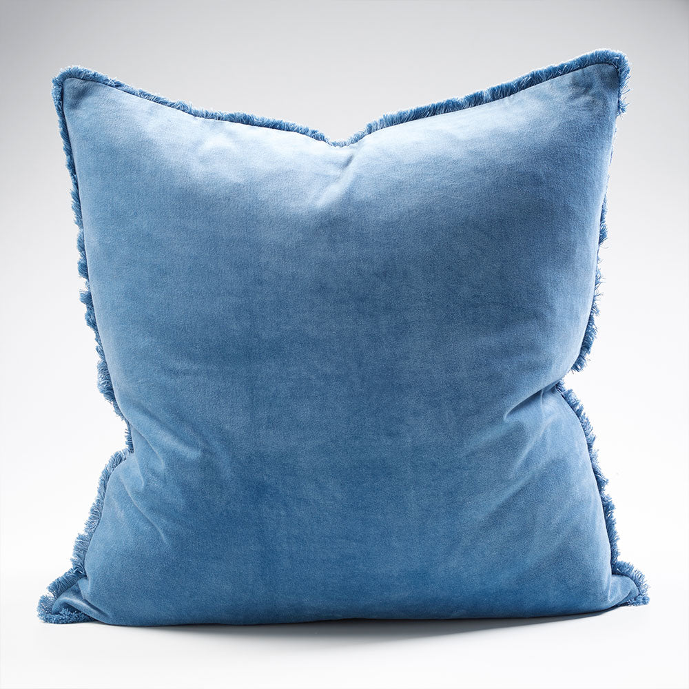 Lynette Boho Velvet Cushion - Skylar - Eadie Lifestyle Wholesale product image