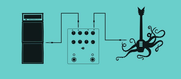  To Use Pyramids in Mono Plug your instrument into the Left Input and use either the Left Output or the Right Output. 