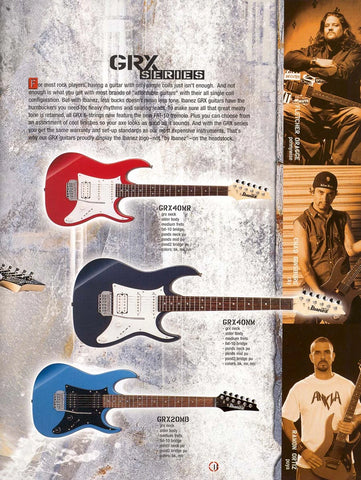 Ibanez GIO electric guitars CRX