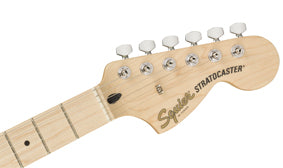 SQUIER Affinity Strat Olympic White headstock pic.
