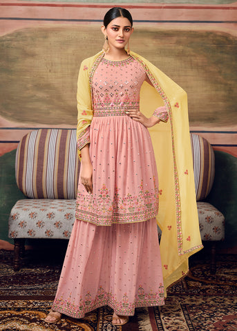 Explore Short Anarkali Top Sharara Online in UK