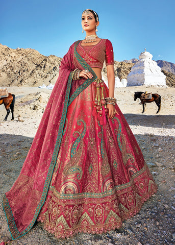 Buy Traditional Bridal Wear Lehenga Choli Online in Canada