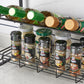 4 Tier Spice Rack Storage | Seasoning Shelf Organizer