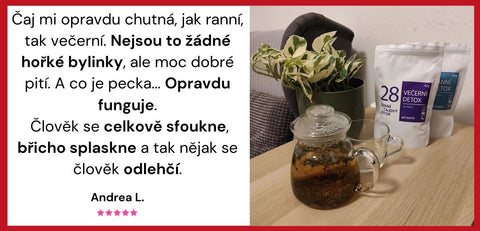 Detoxikační čaje