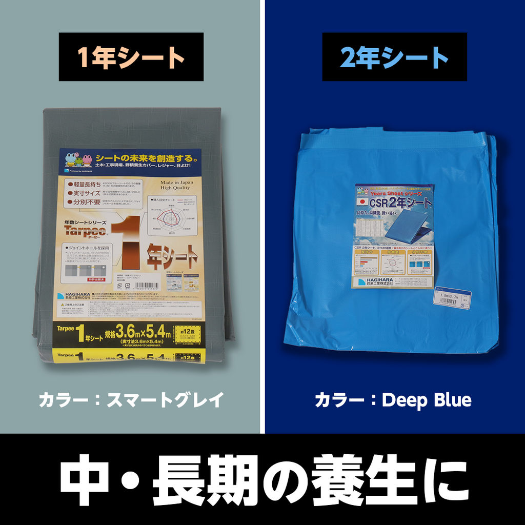 ターピー防災・減災シート #3000 3.6m×5.4m 50枚 販売 景観保護 日本製 耐候性2年 厚手 防水 養生 台風 災害 防災 備蓄 屋根 - 1