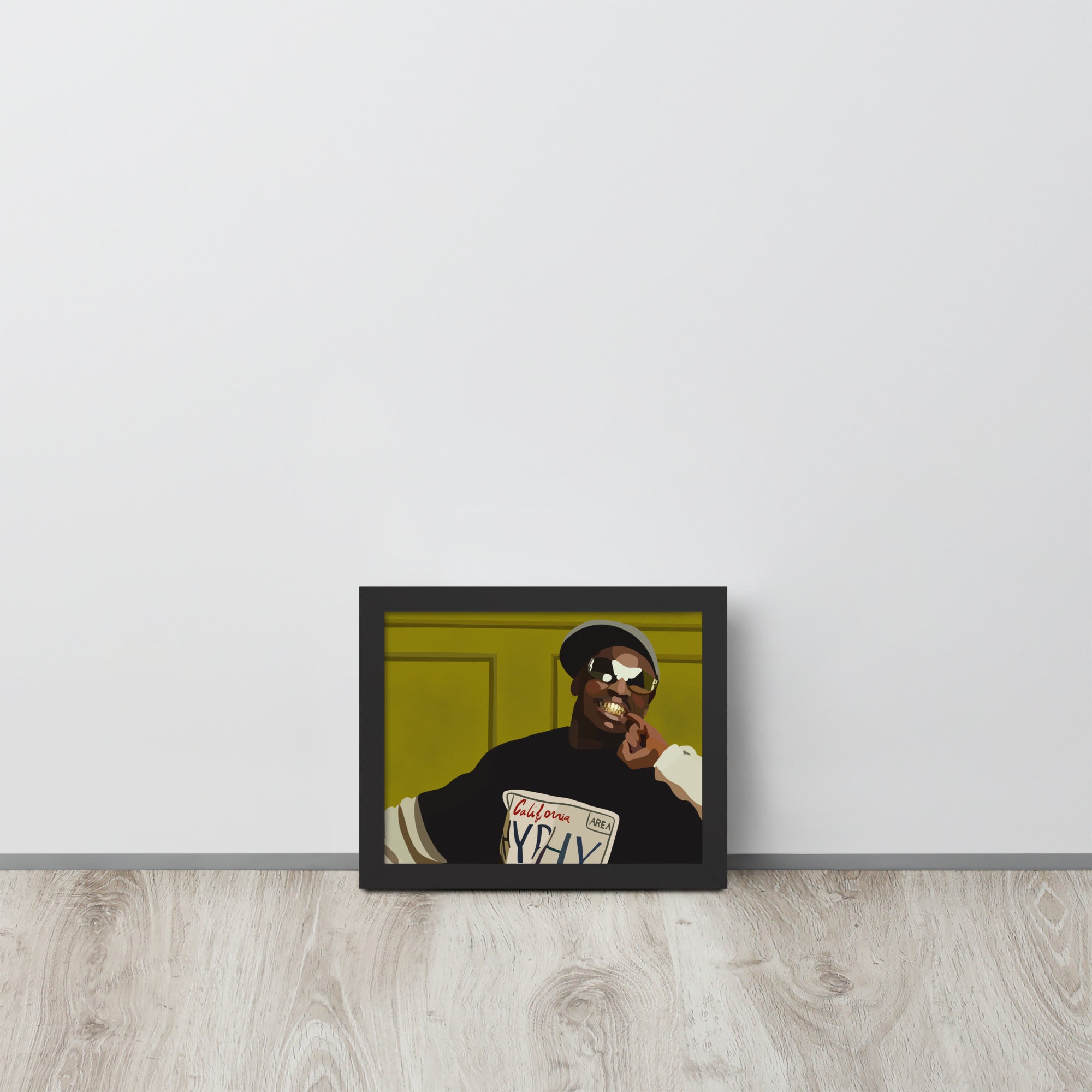 Squabble Grillz Framed Poster