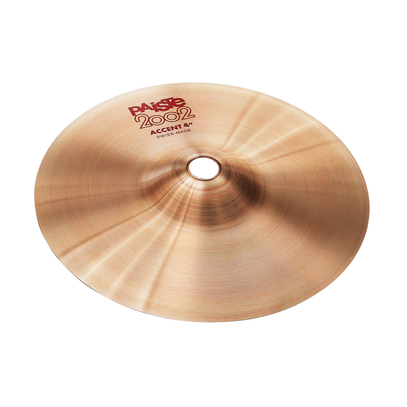 Paiste Accent Cymbal, 2002 Series, Percussion Instrument for Drums, 4"