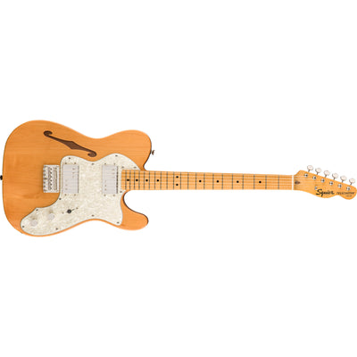 Fender Classic Vibe '70s Telecaster Thinline Electric Guitar, Natural (0374070521)