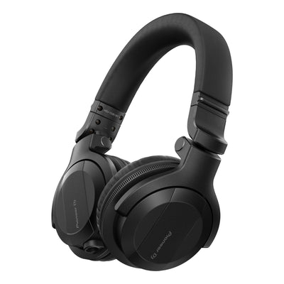 Pioneer DJ HDJ-CUE1BT-K On-Ear Wired Headphones with Bluetooth, Black