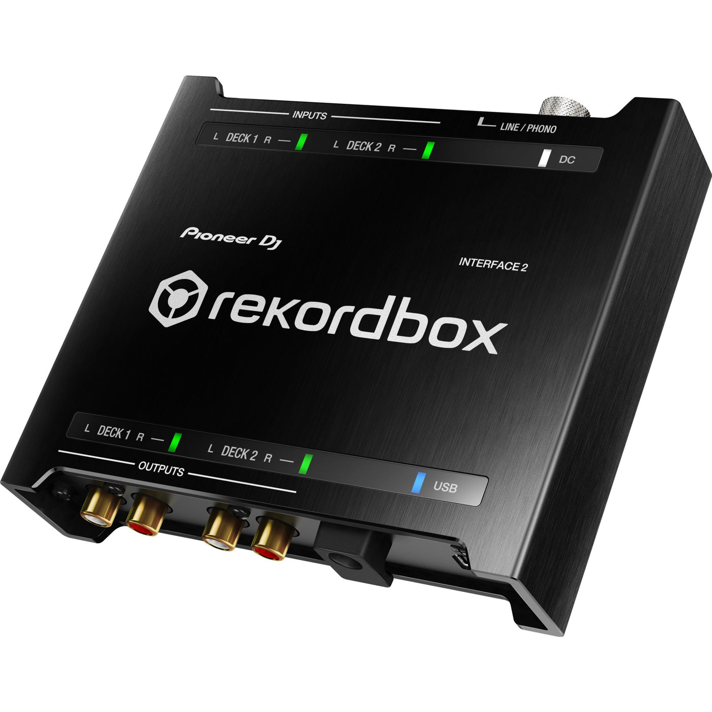 Pioneer DJ INTERFACE2 2-Channel Audio Interface for Rekordbox DVS