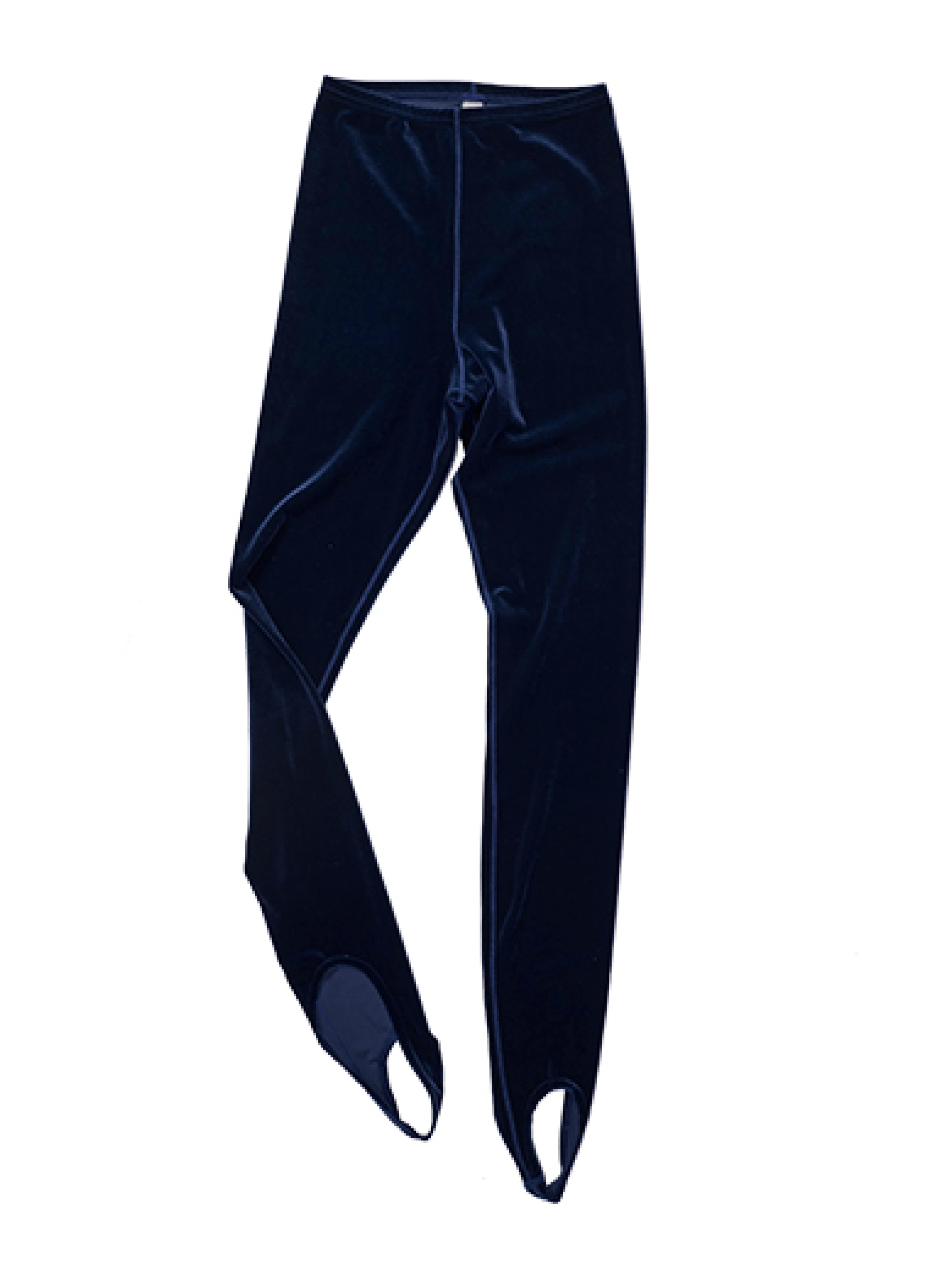 Velvet Stirrup Pants