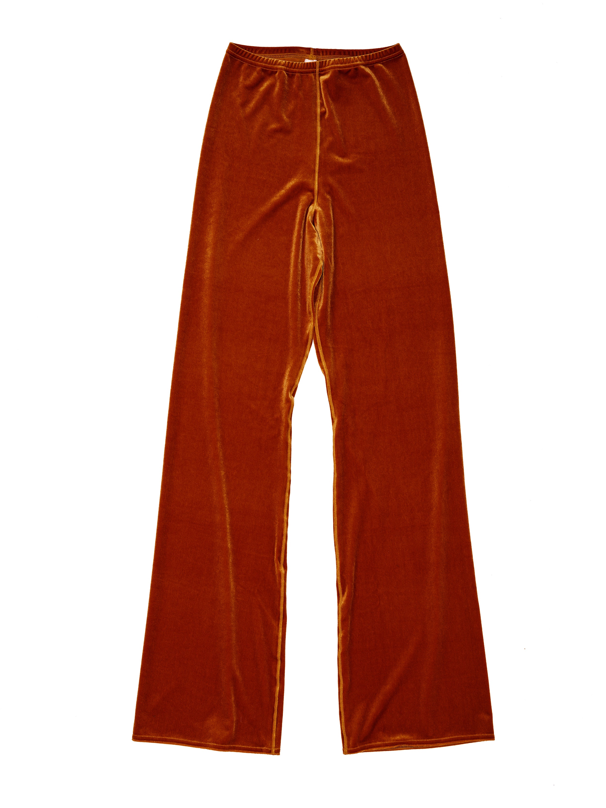 Velvet Wide Leg Pants