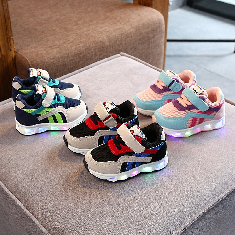 Kids LED Sneakers -Size 21-30 – Donmoneta