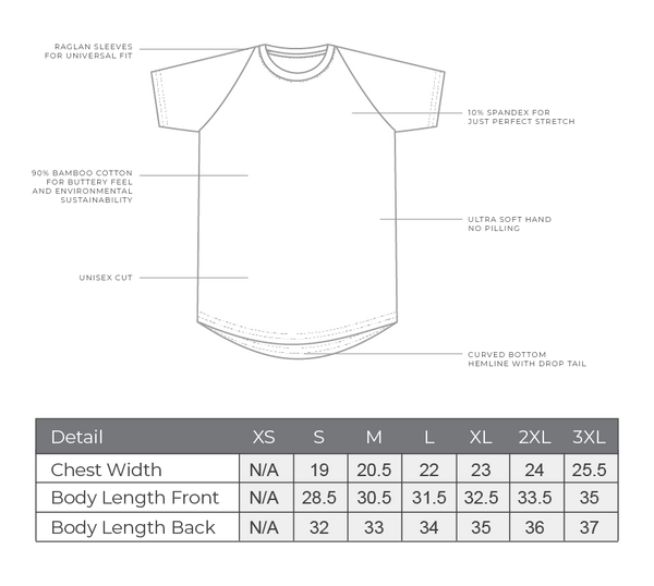 Now Found's Bamboo Short-Sleeve Tee Details and Specifications