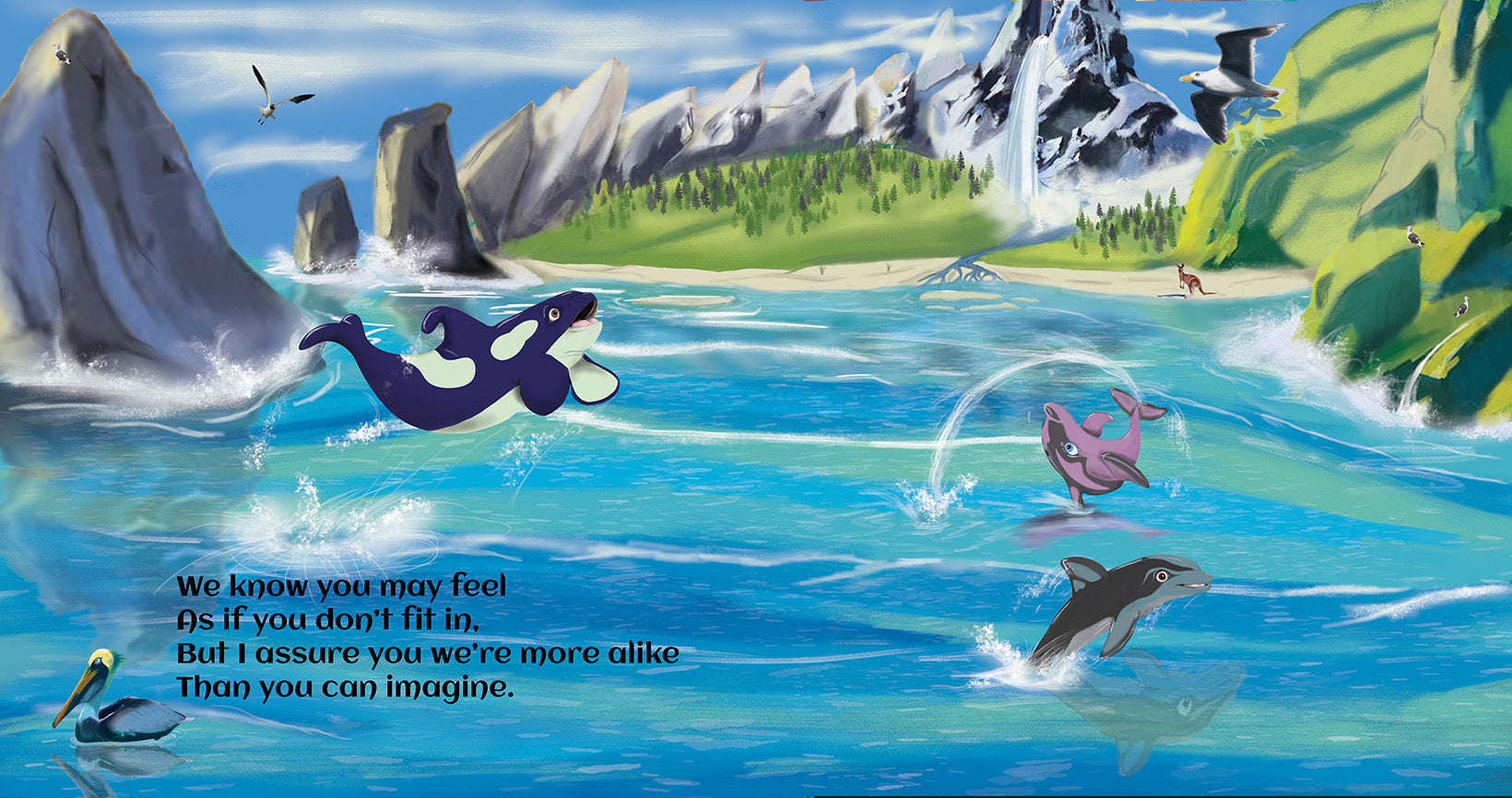 Join Omari, the orca, as we discover God’s love, healing, and hope | Now Found Publishing