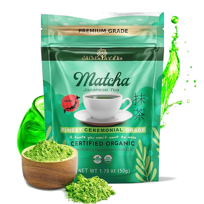 golden herbs matcha tea