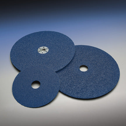 Norton 7x7/8 80 Grit BlueFire F826P Resin Fiber Disc 25pk - N66261138590