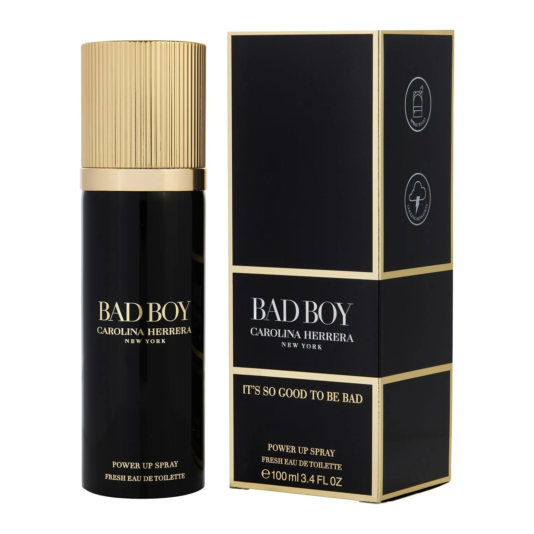 Carolina herrera bad boy edt 100ml new arrivals