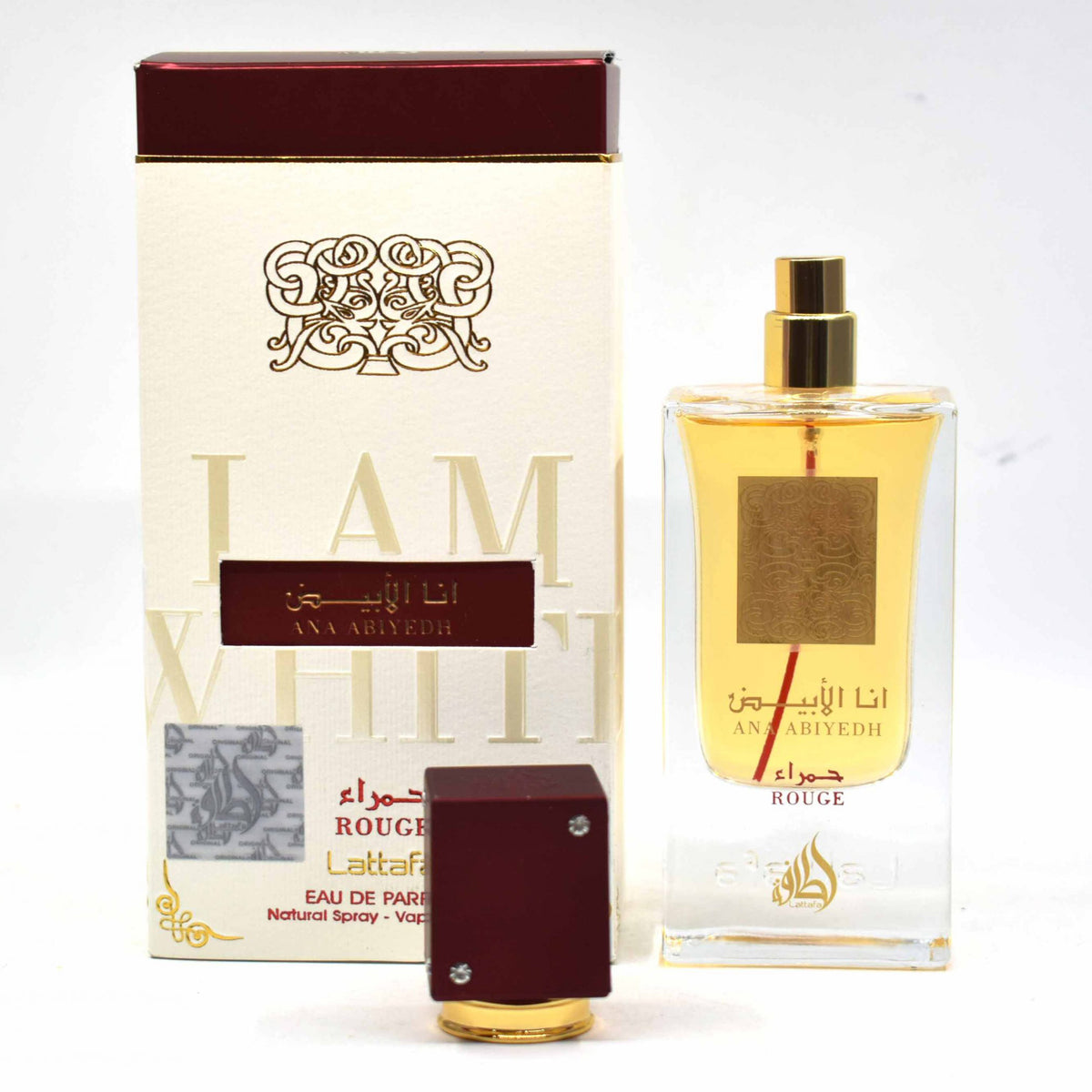 Lattafa Ana Abiyedh Rouge Perfume For Women, EDP, 60ml – samawa perfumes