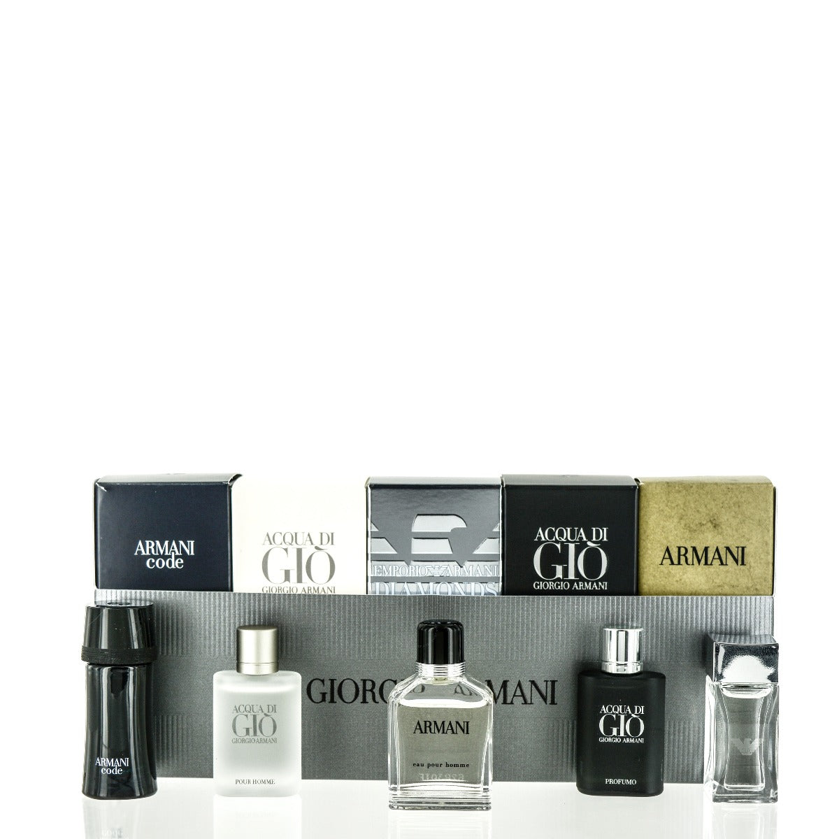 Giorgio Armani Variety for Men, 5 Pc Mini Set – samawa perfumes