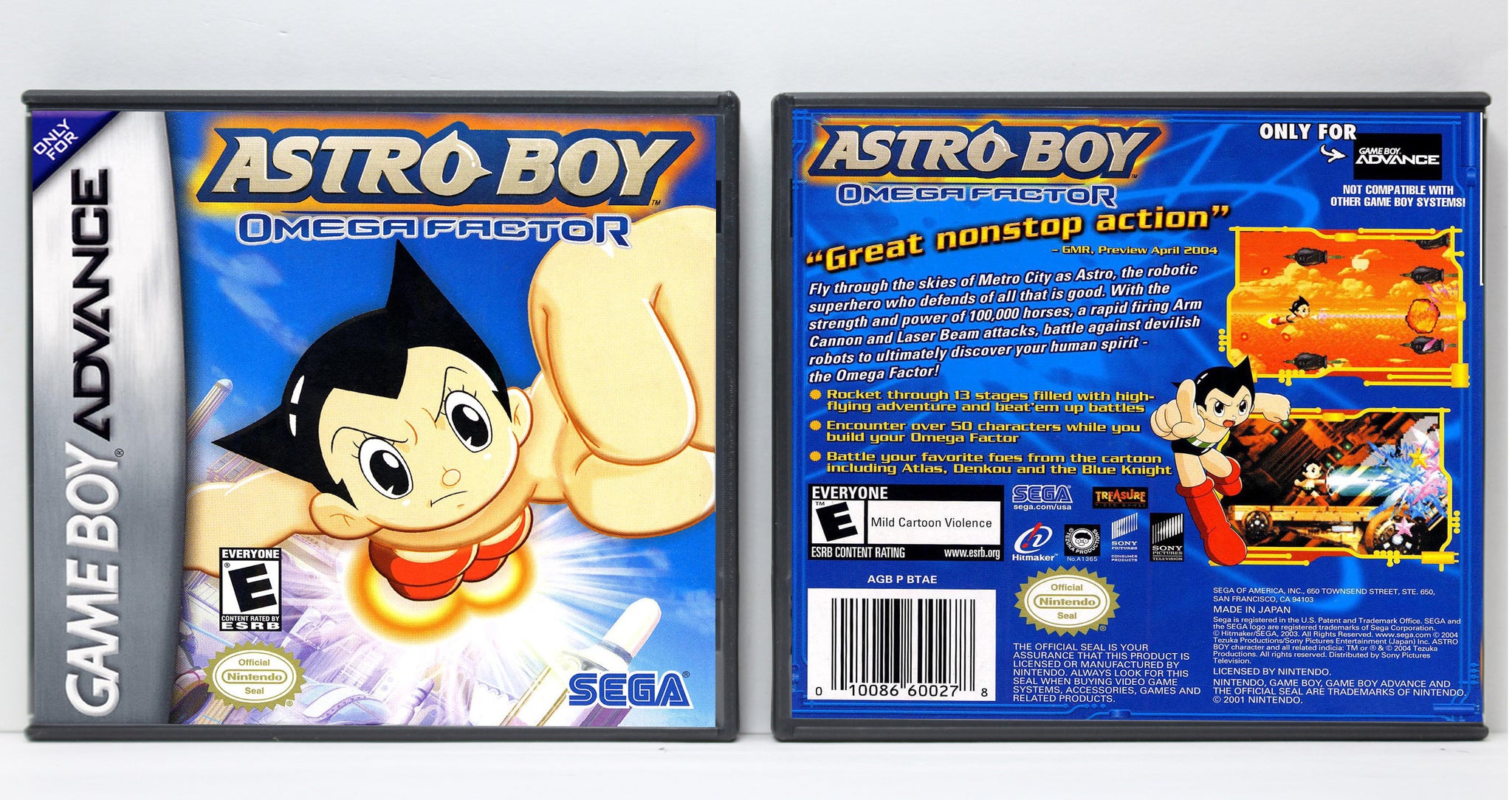 Astro Boy Omega Factor Gaming Relics