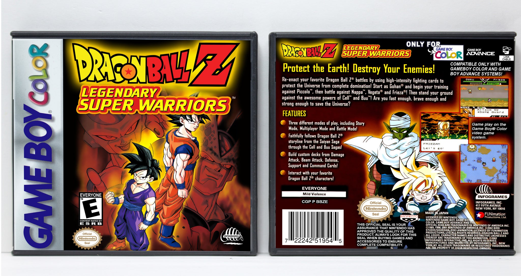 Dragon Ball Z Legendary Super Warriors Gaming Relics