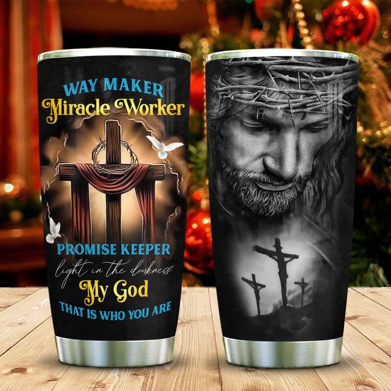 My God That is Who You Are Stainless Steel Tumbler, Christian Stainless Steel Tumbler