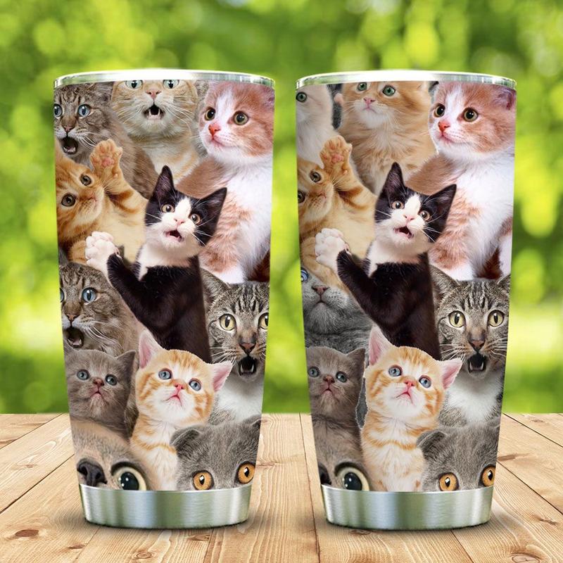 3D Picture Elephant Stainless Steel Tumbler, Elephant Lovers Stainless Steel Tumbler