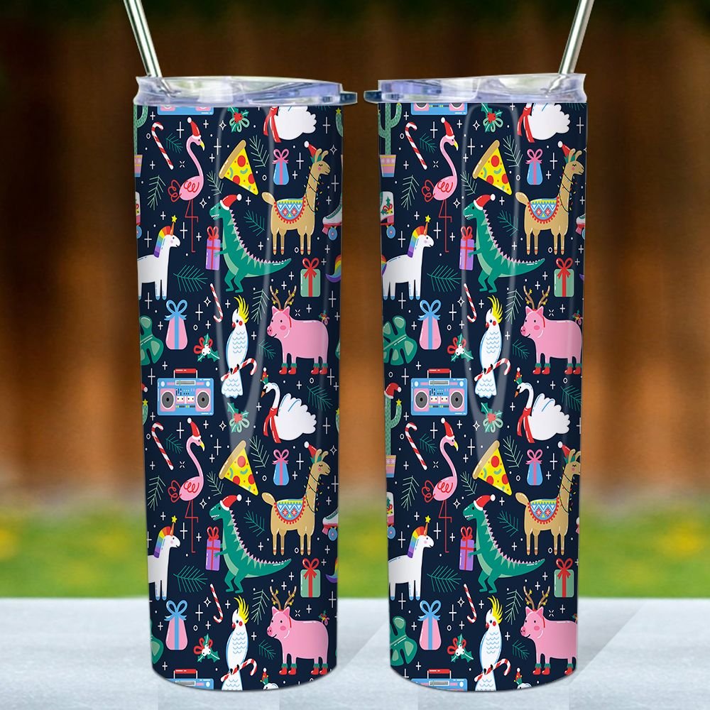 Christmas Gift For Everyone Skinny Tumbler, Merry Christmas Skinny Tumbler