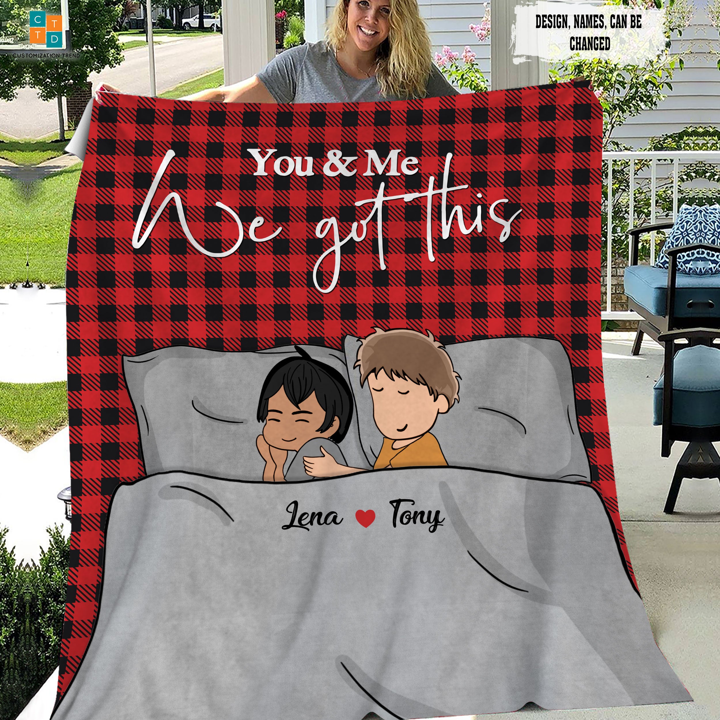 Personalized You’ll Always Love Me Back  Blanket , Custome Bestie , Sister Blanket