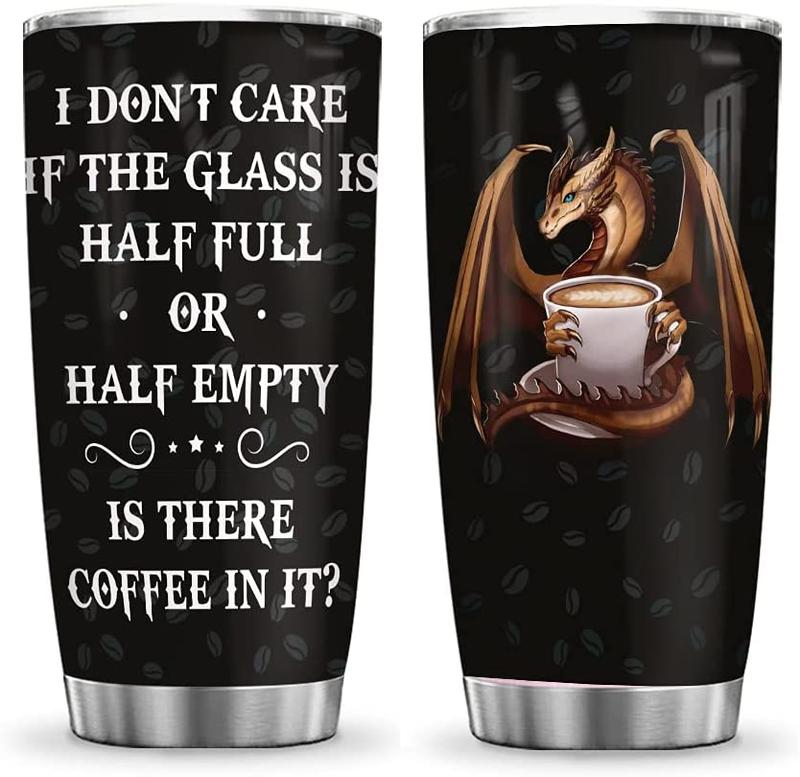 Is There Coffee In It? Stainless Steel Tumbler, Dragon Lovers Stainless Steel Tumbler