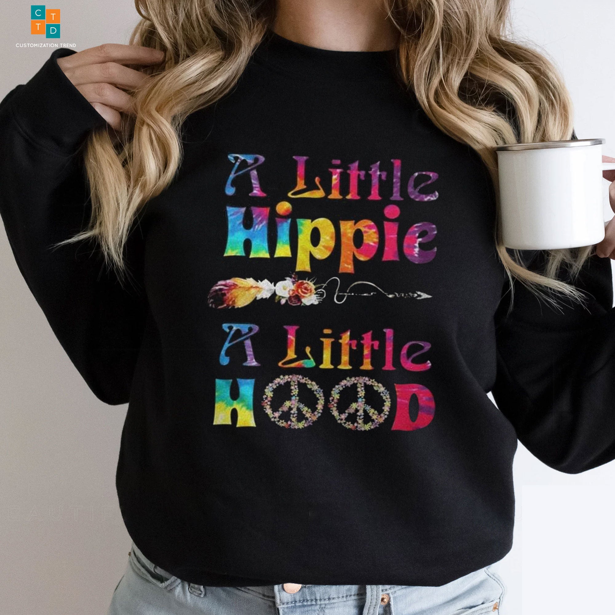 A Little Hippie A Little Hood Hippie Hoodie, Shirt