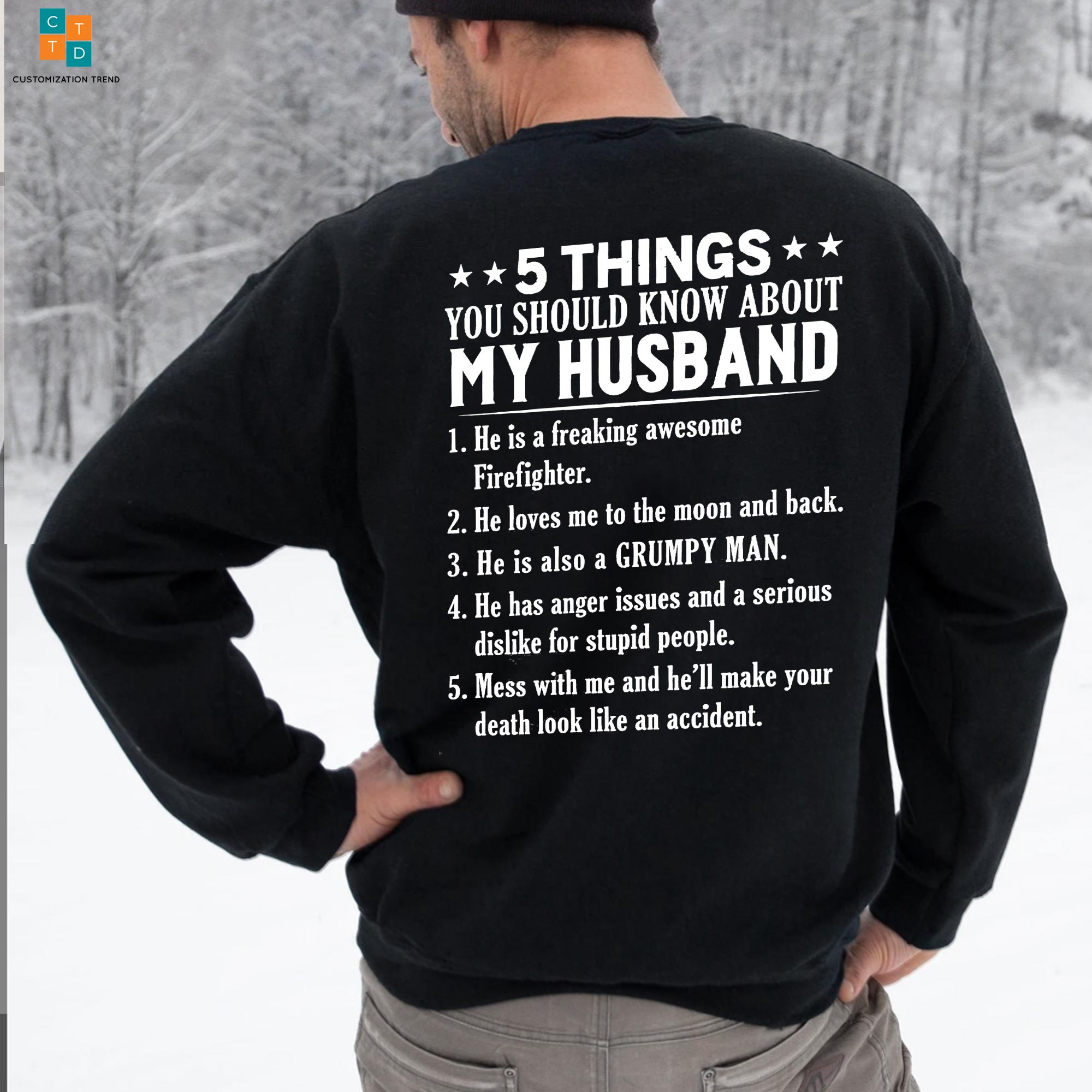 5 Things You Should Know About My Husband Hoodie, Shirt