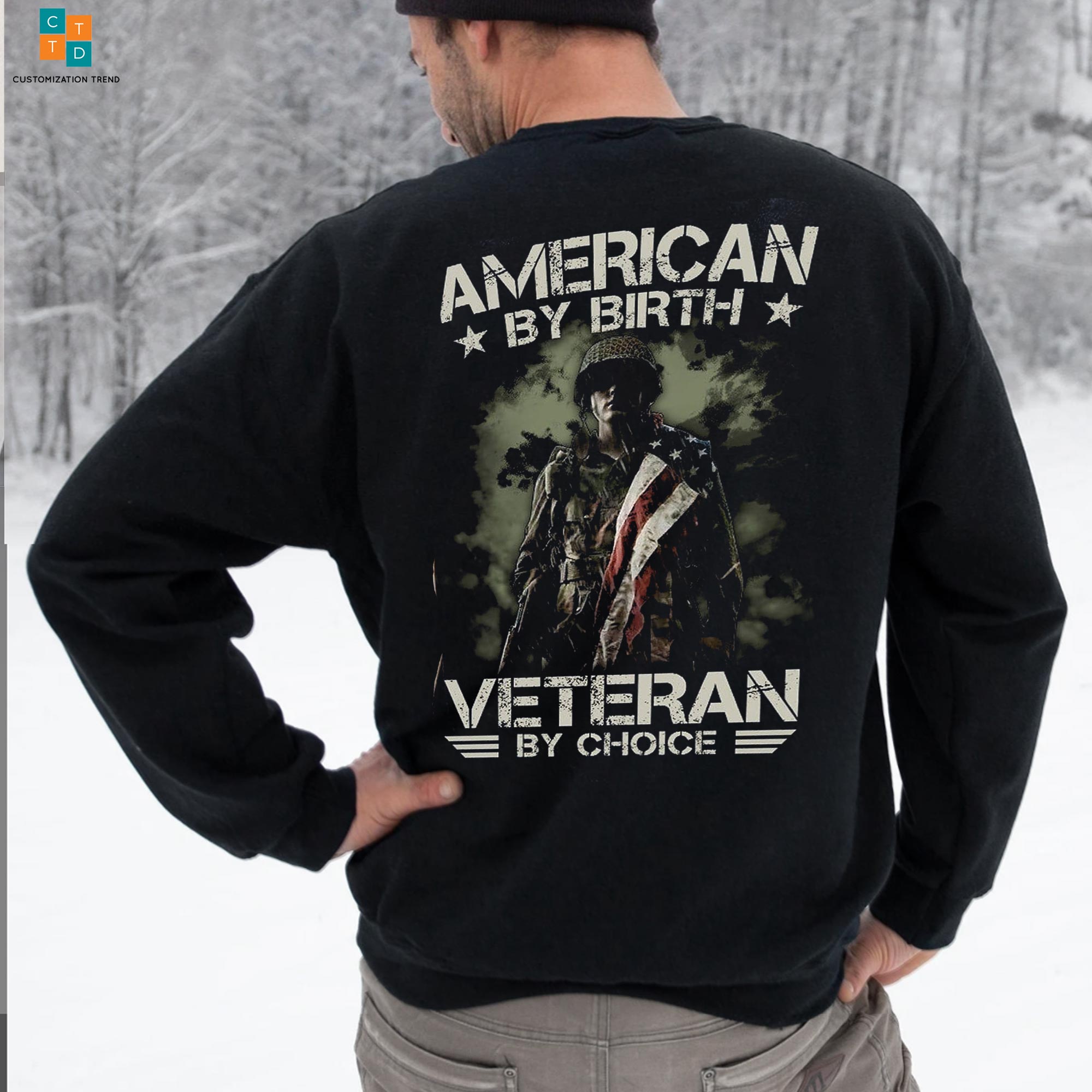 American By Birth Veteran By Choice Veteran Hoodie, Shirt