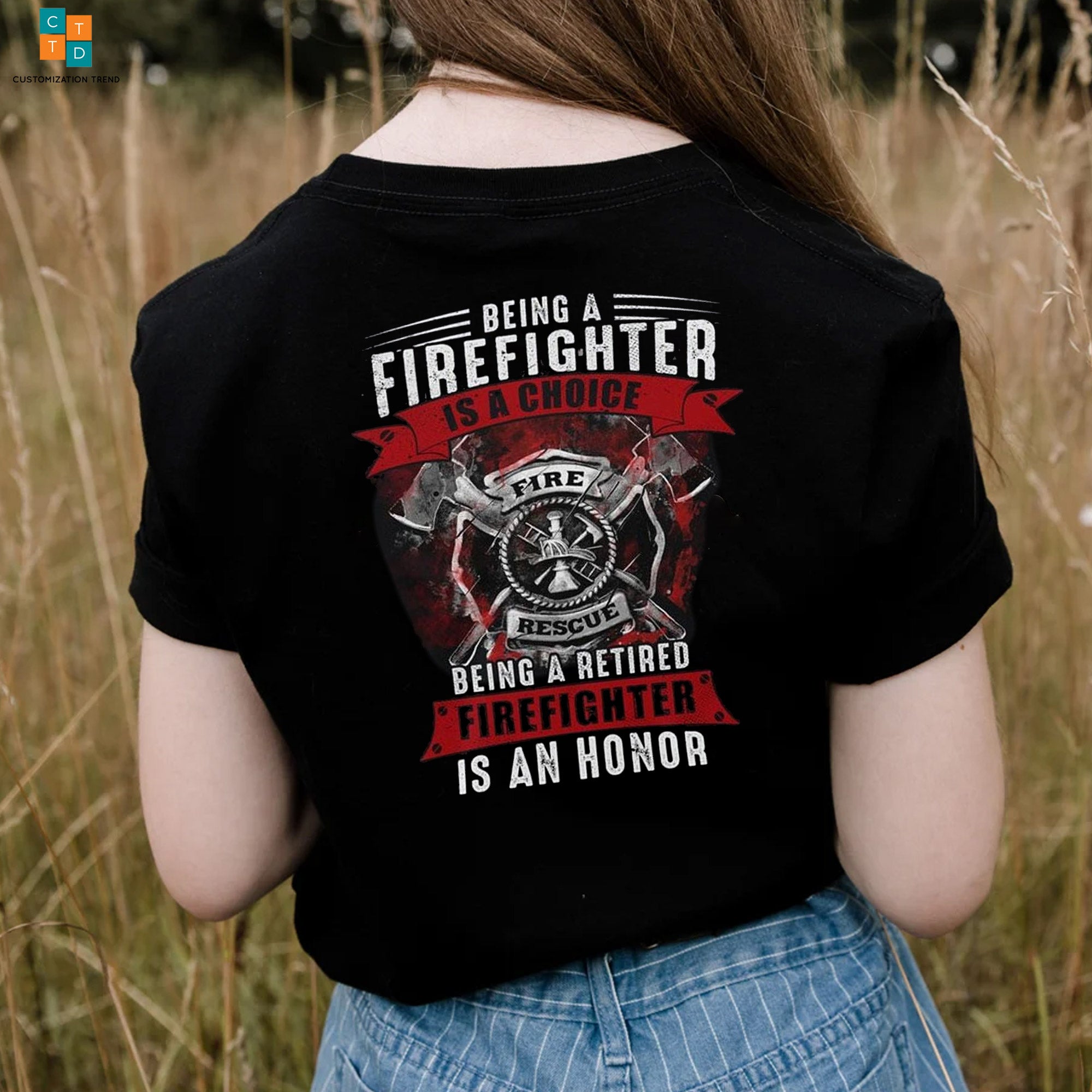 Being A Firefighter Is A Choice Fireman Hoodie, Shirt