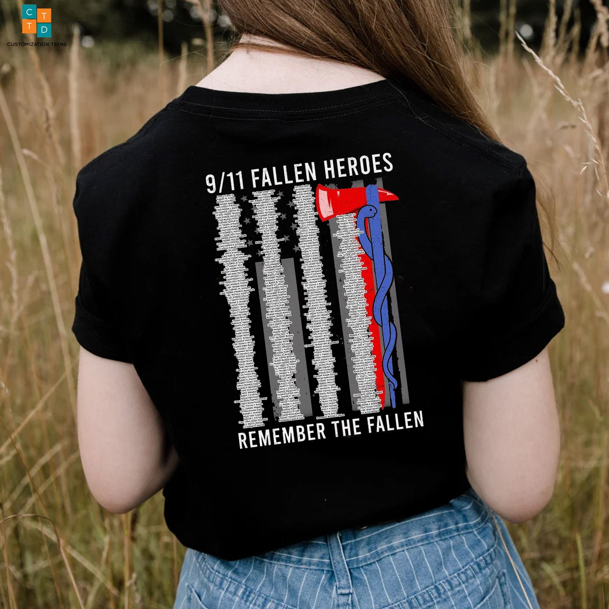 9/11 Fallen Heroes Remember The Fallen Fireman Hoodie, Shirt