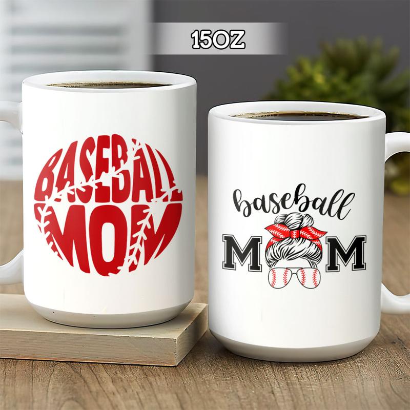 Personalized  Mom Baseball Mom Mug , Custom Mother , Mom Mug