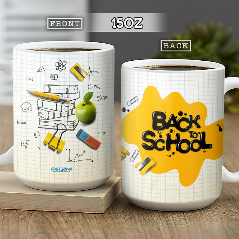 Personalized  Back To School  Mug , Custom Teacher Mug