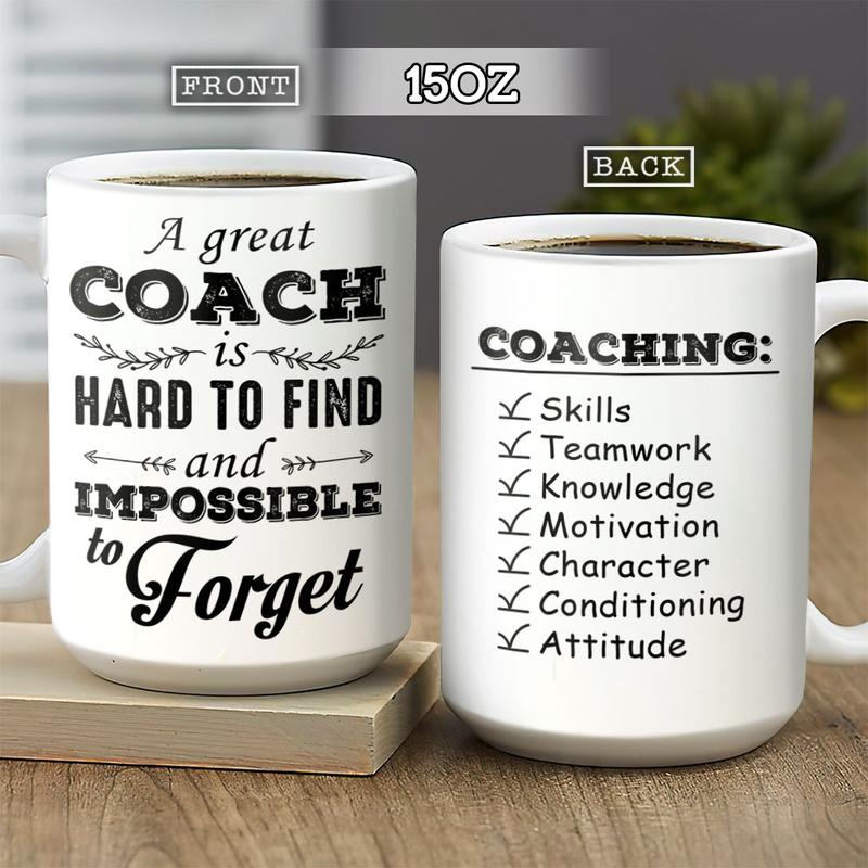 Personalized  Baseball Coach A Great Coach Is Hard To Find And Impossible To Forget Mug , Custom Baseball Player Mug
