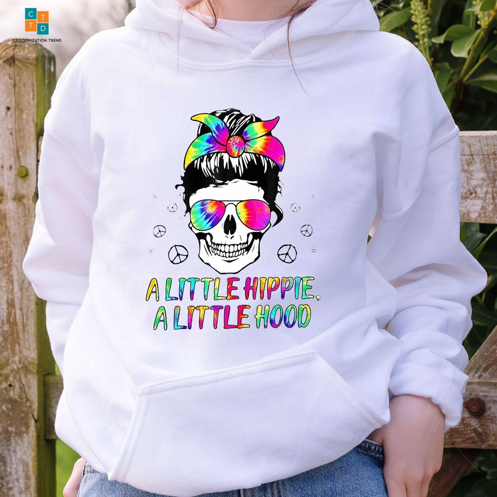 A Little Hippie A Litle Hood Hoodie, Shirt