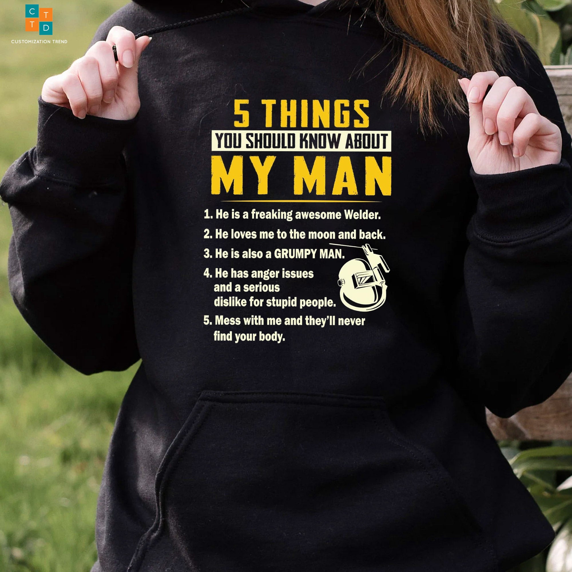 5 Things You Should Know About My Man Hoodie, Shirt