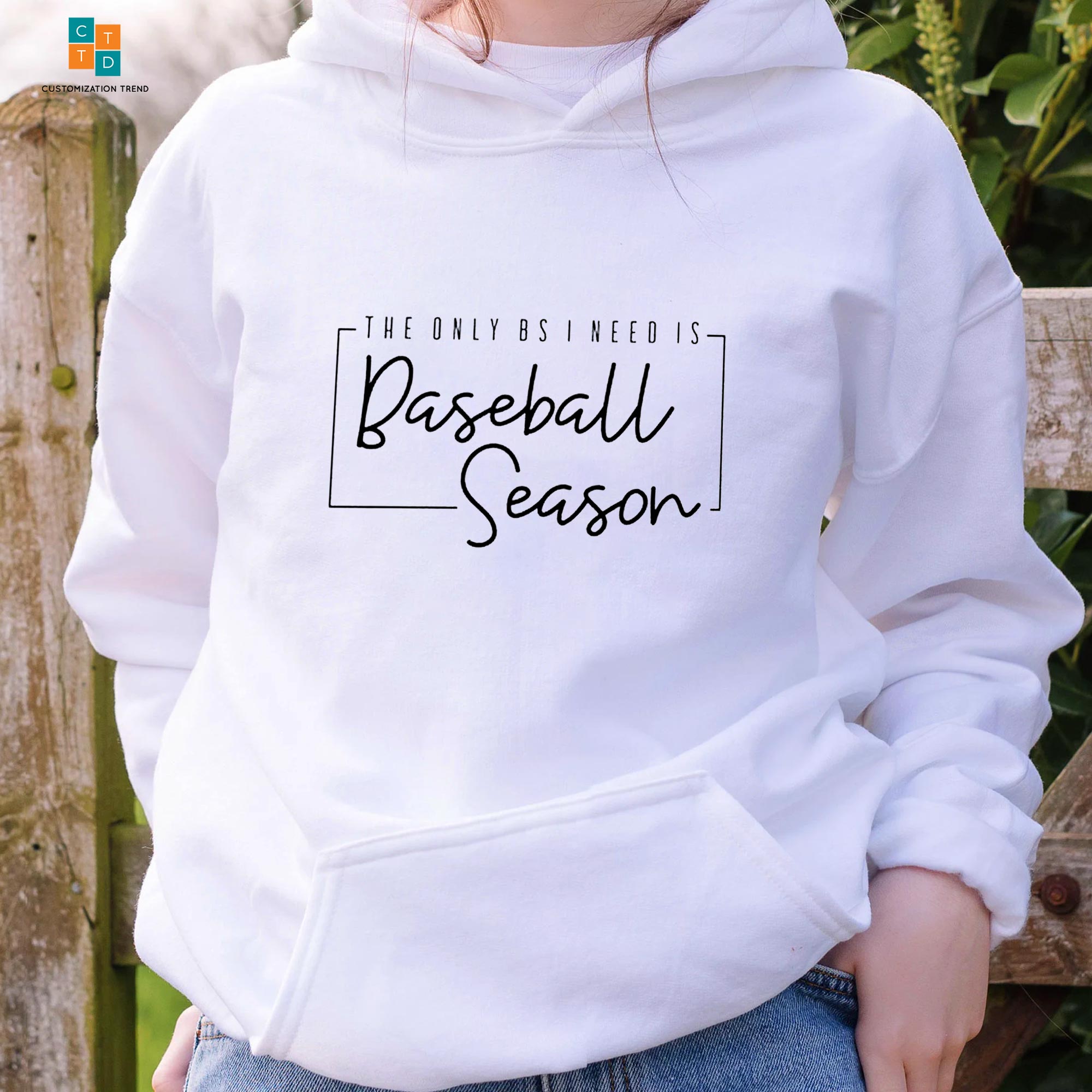 Baseball Season Hoodie, Shirt