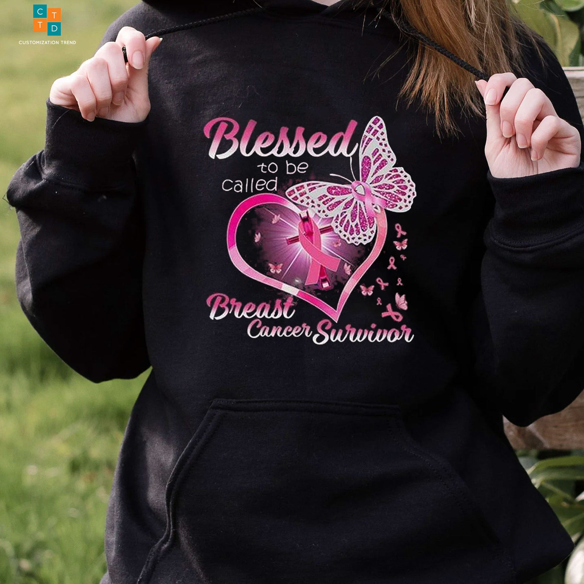 Blessed To Be Called Breast Cancer Hoodie, Shirt